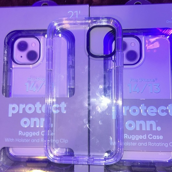 iPhone 14/13 protect onn. Phone cases they are super protective with holder. - Picture 4 of 6